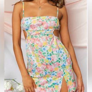 Beginning Boutique Jenna Dress in Orange